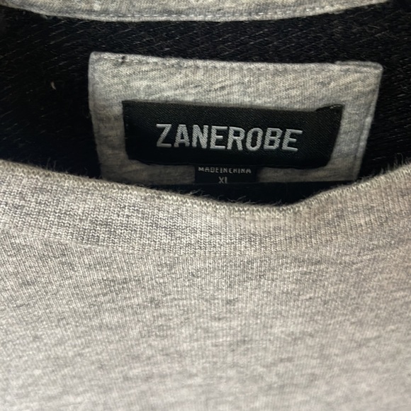 Grey zanerobe crewneck sweater - Picture 2 of 4